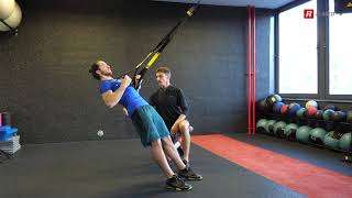 1 perc TRX – TRX Low Row
