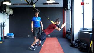 1 perc TRX – Walking Plank